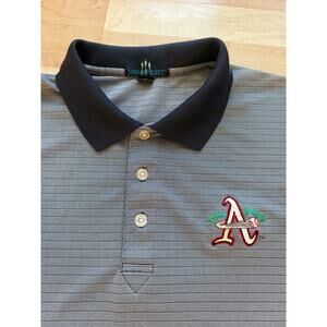 Mens Vintage Anaheim Angels MLB Vansport Performance Polo